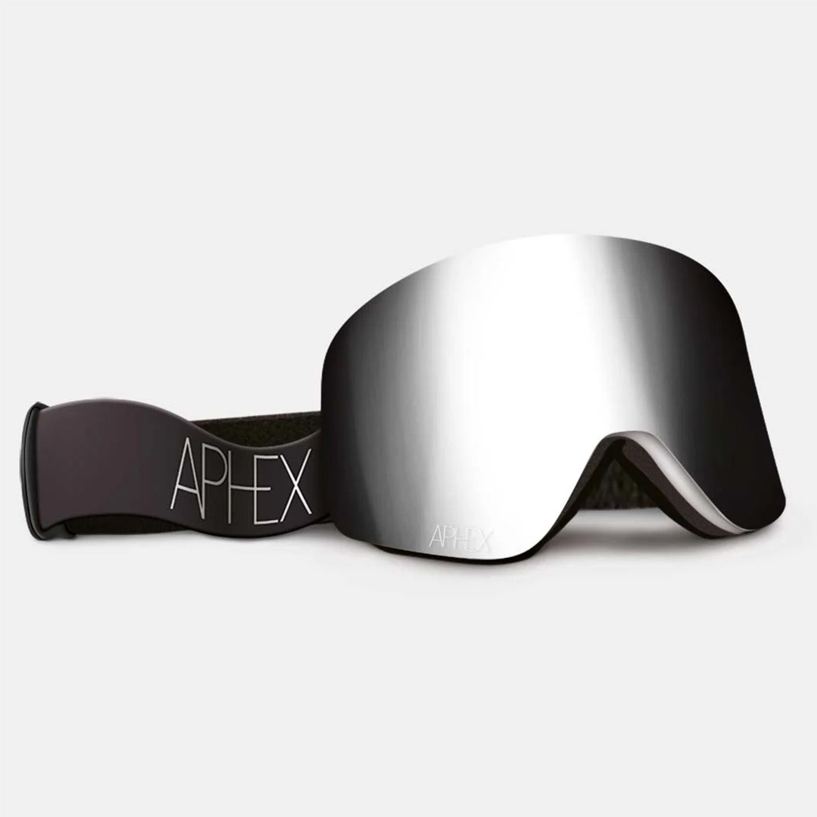 Aphex Oxia Matt Black Goggle - Silver Mehrfarbig Bild 1