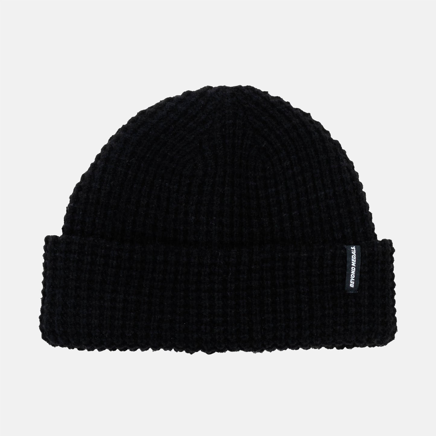 Beyond Medals Waffle Beanie - Black Schwarz Bild 1