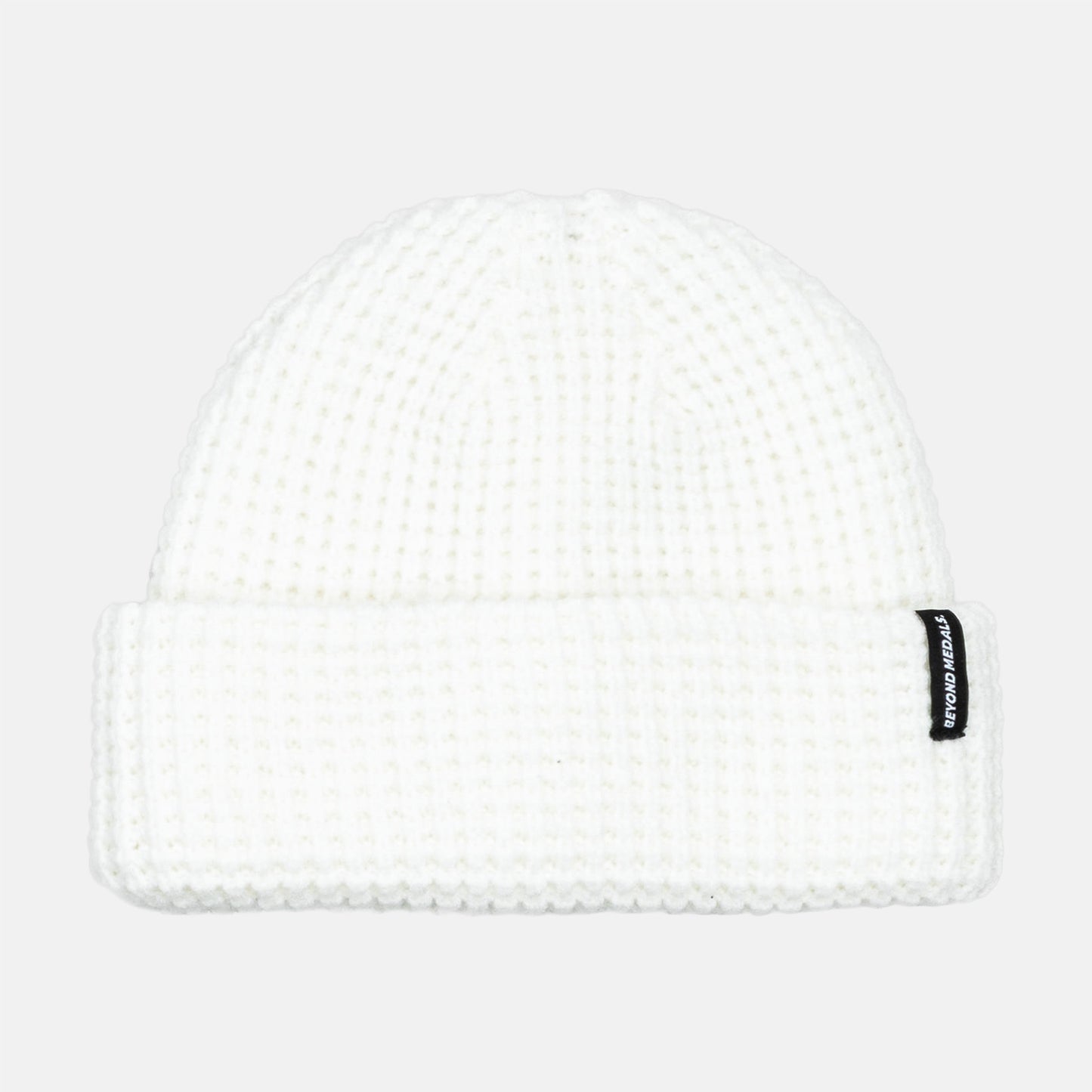 Beyond Medals Waffle Beanie - White Weiß Bild 1