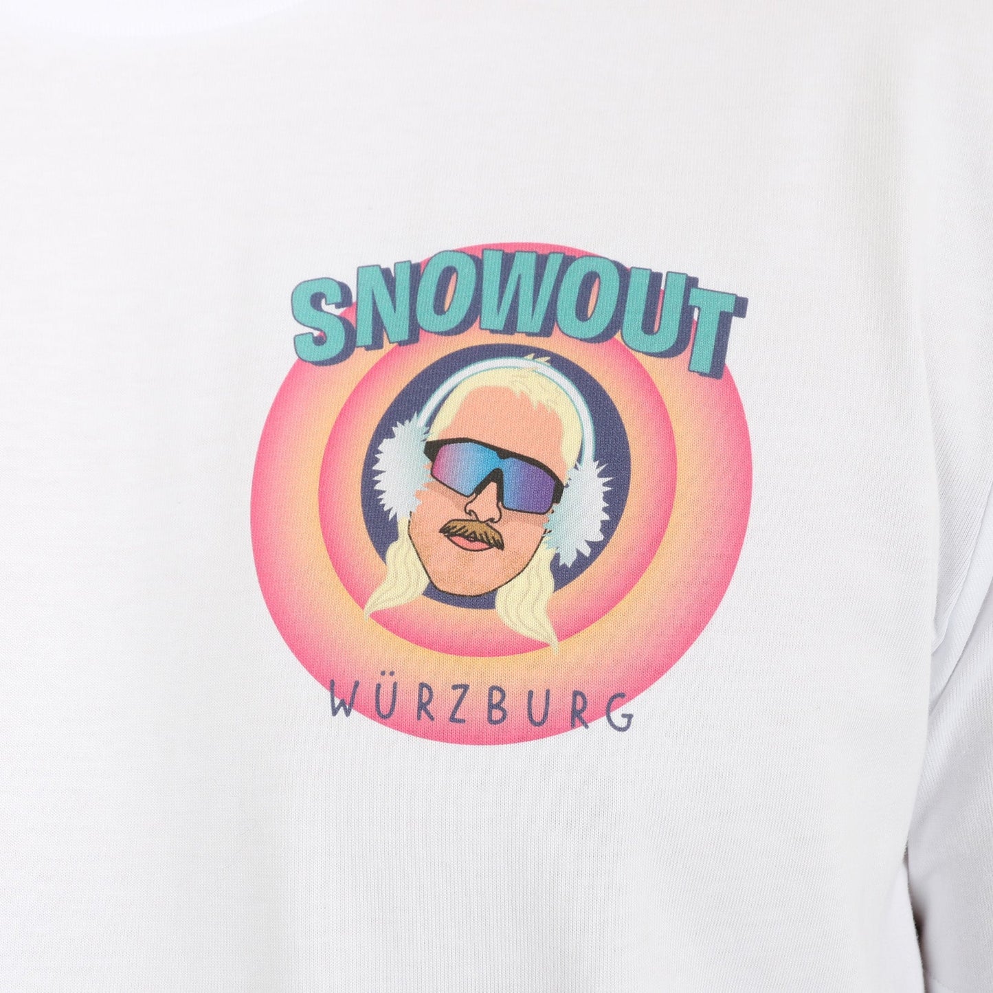 Blowout Organic Snowout T-Shirt - White Weiß Bild 3
