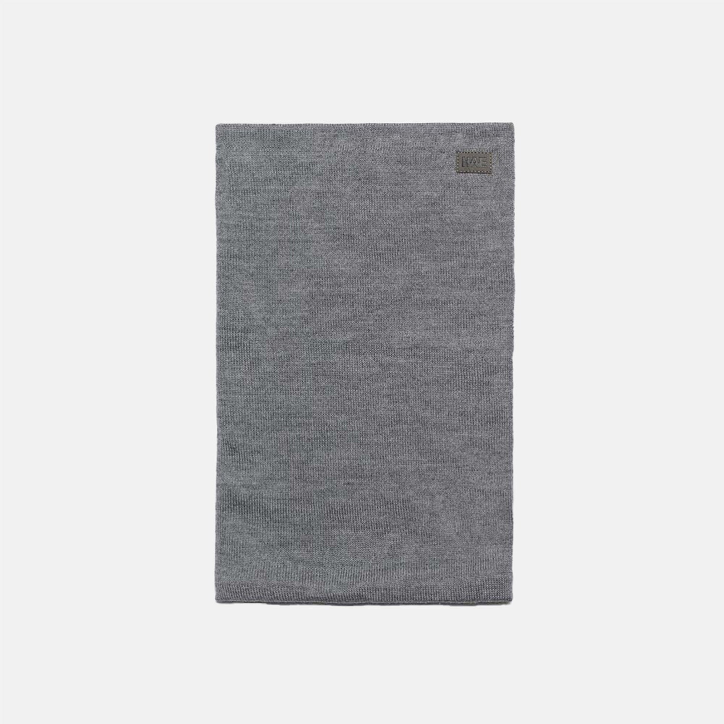 HAE Drifter Merino Neckwarmer - Light Grey Grau Bild 1