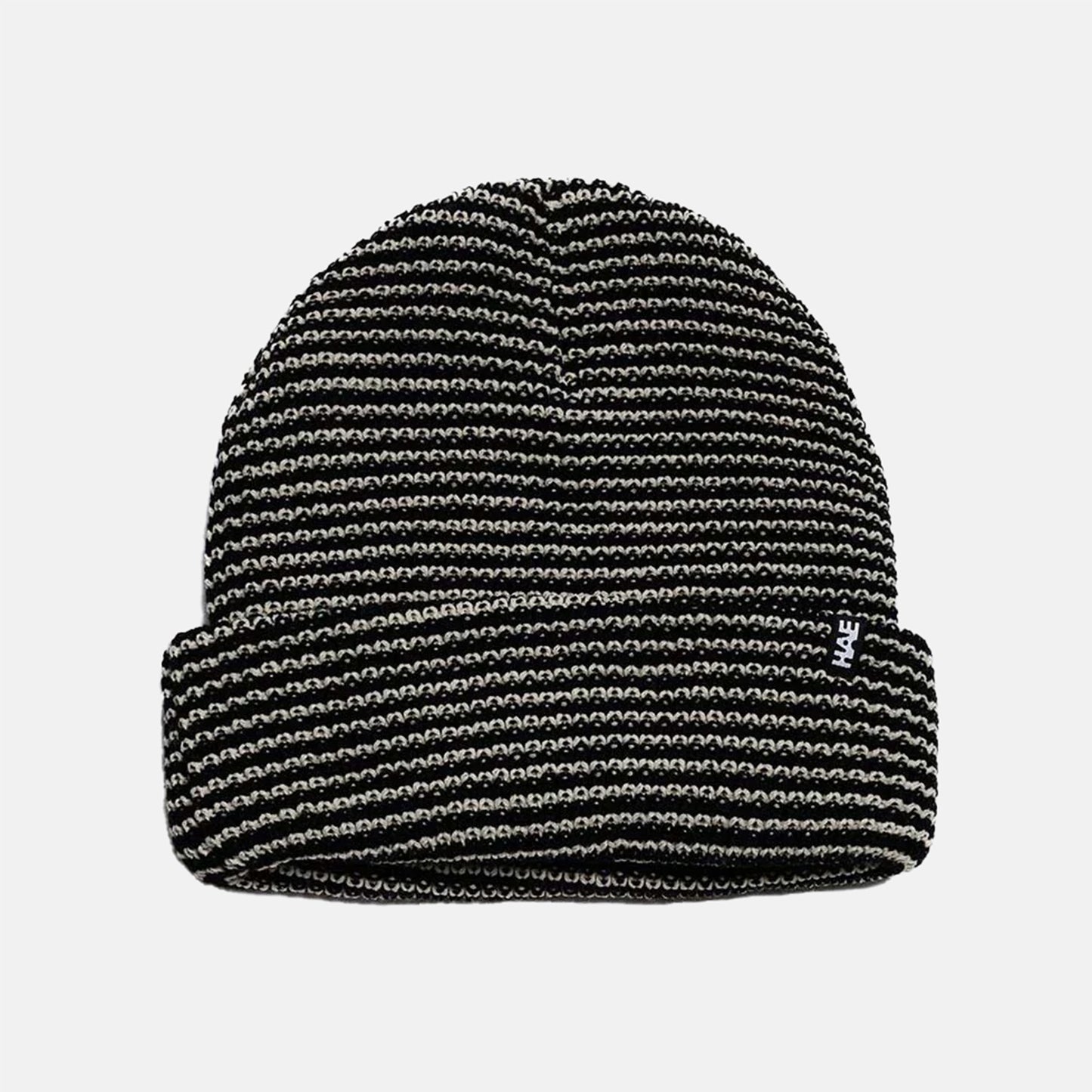 HAE Peak Bagger Beanie - Black / Beige Schwarz Bild 1
