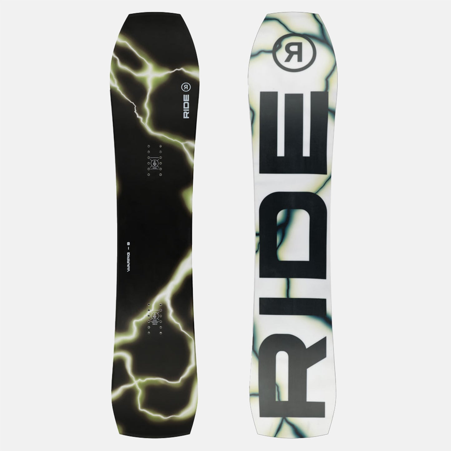 Ride Warpig Snowboard Schwarz Bild 1