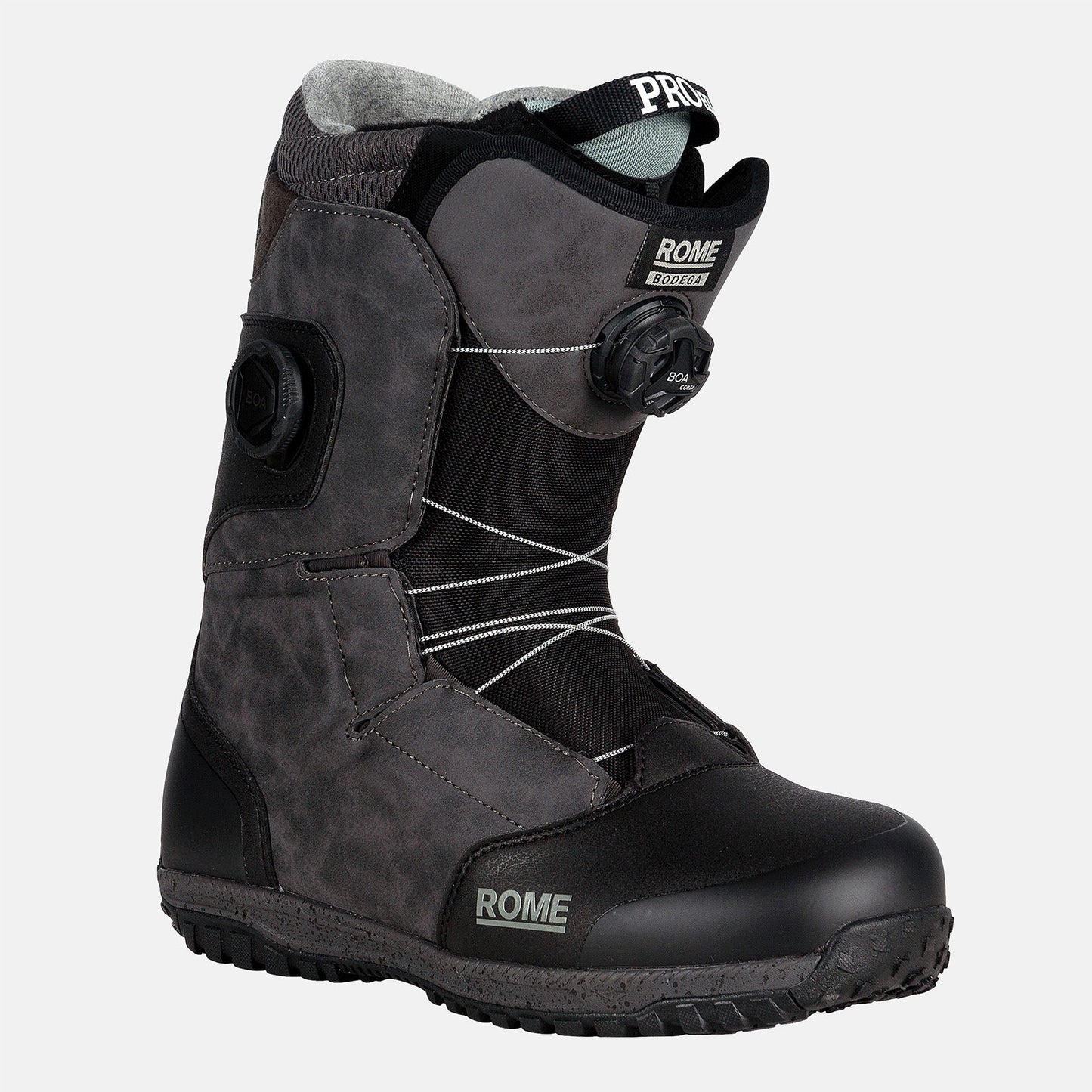 Rome Bodega Boa Boot - Black Schwarz Bild 2