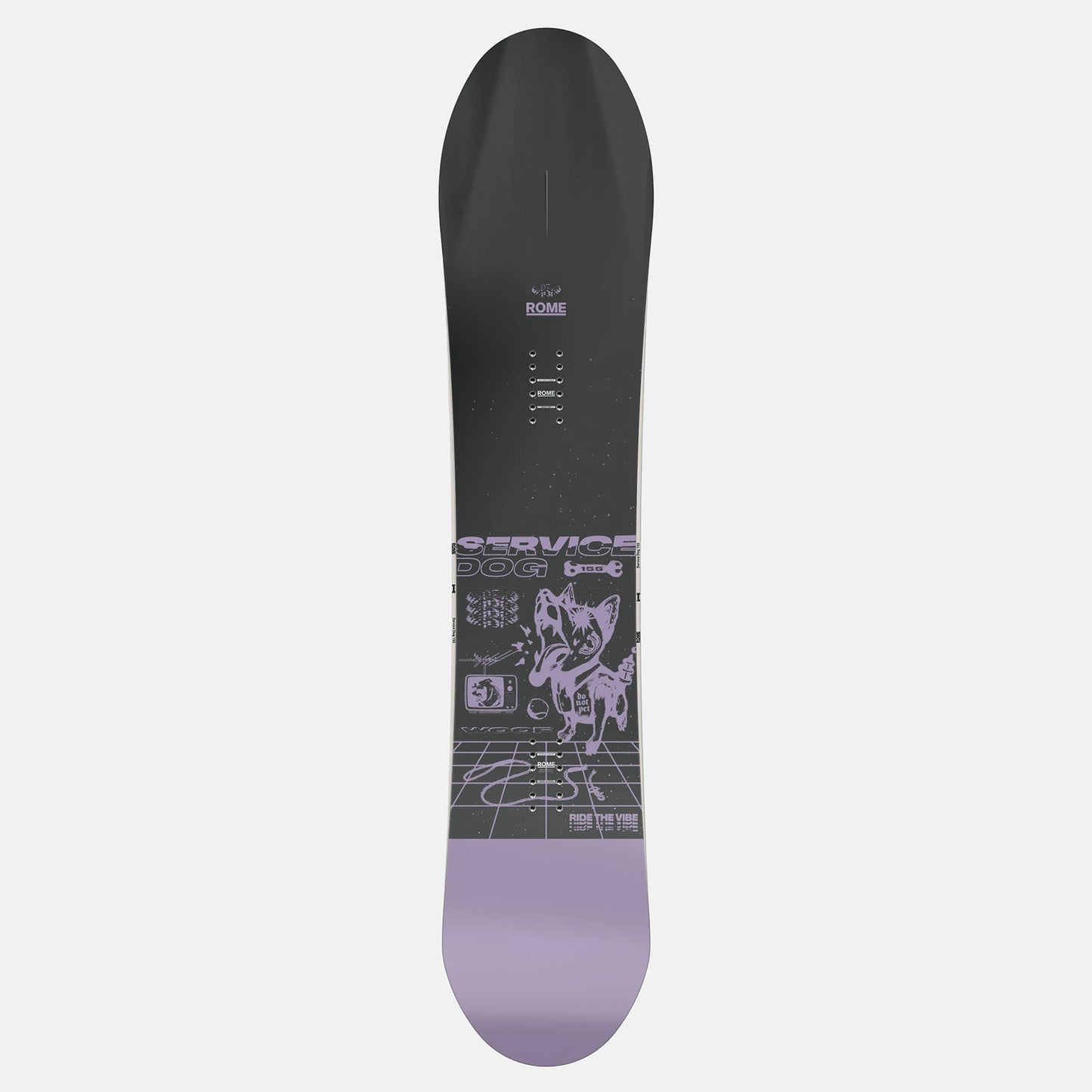 Rome Service Dog Snowboard Mehrfarbig Bild 3