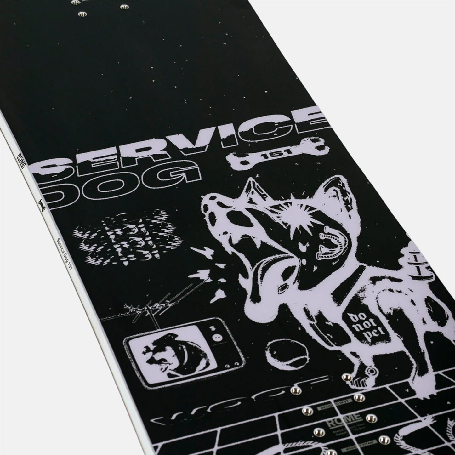 Rome Service Dog Snowboard Mehrfarbig Bild 4