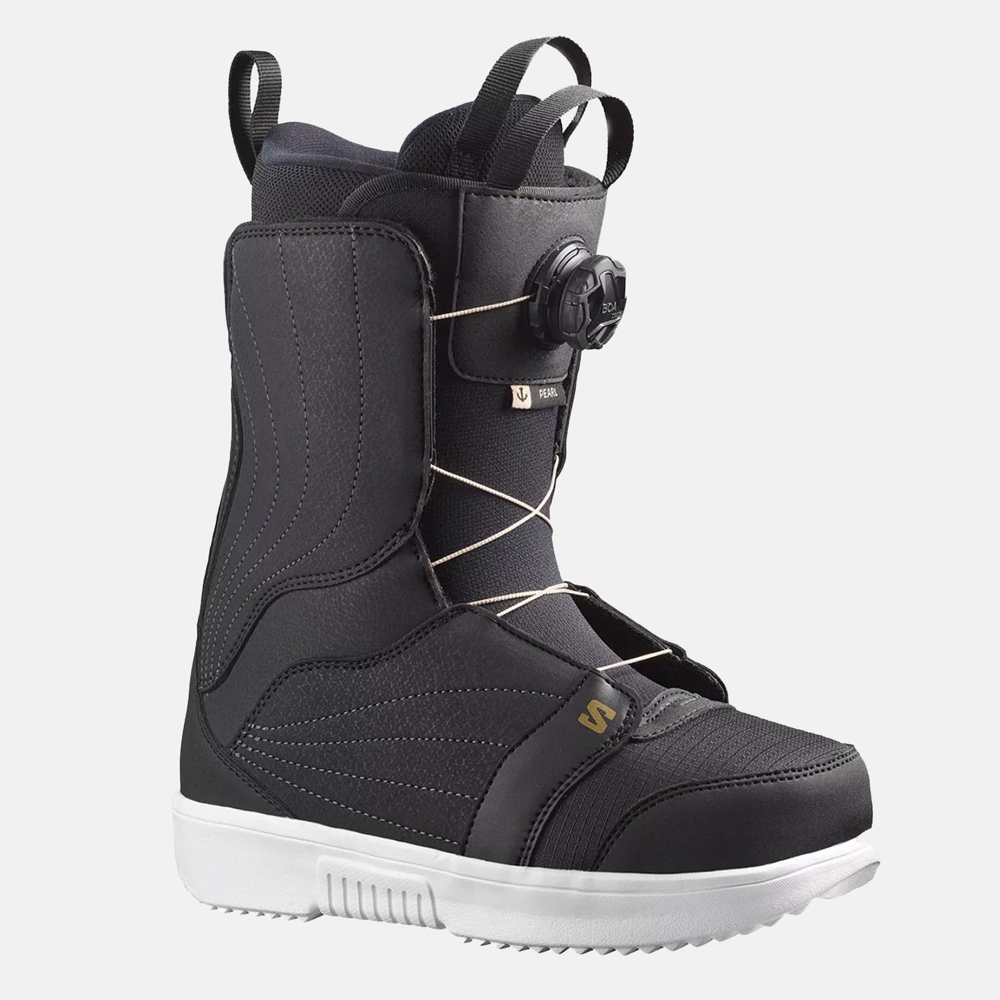 Salomon Pearl Boa Boot - Black / White / Gold Schwarz Bild 1