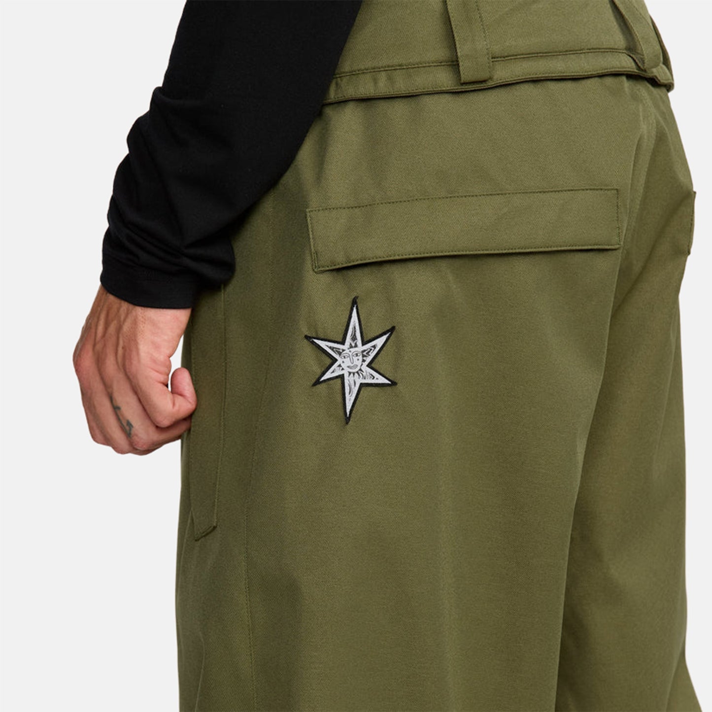 Volcom Arthur 20k Pant - Dark Olive Grün Bild 3