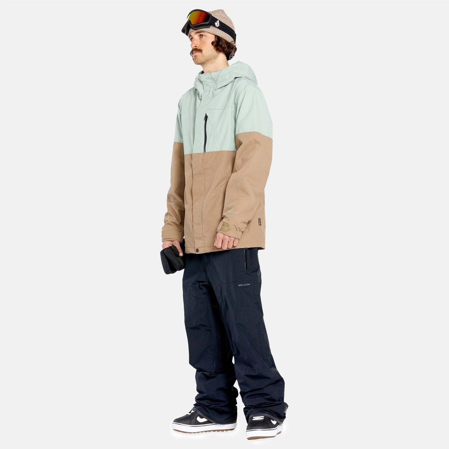 Volcom Insulated Gore -Tex Jacke - Agave Blau Bild 3