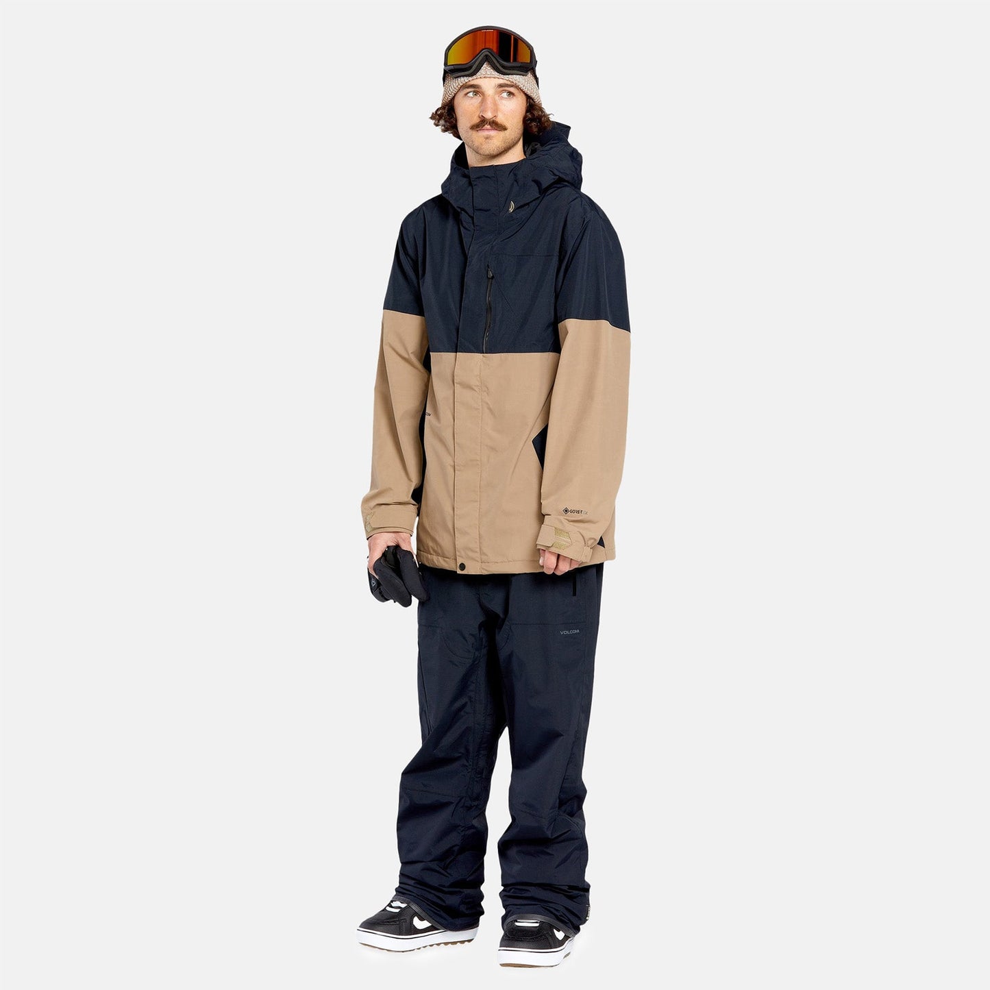 Volcom Insulated Gore-Tex Jacke - Chestnut Brown Braun Bild 3