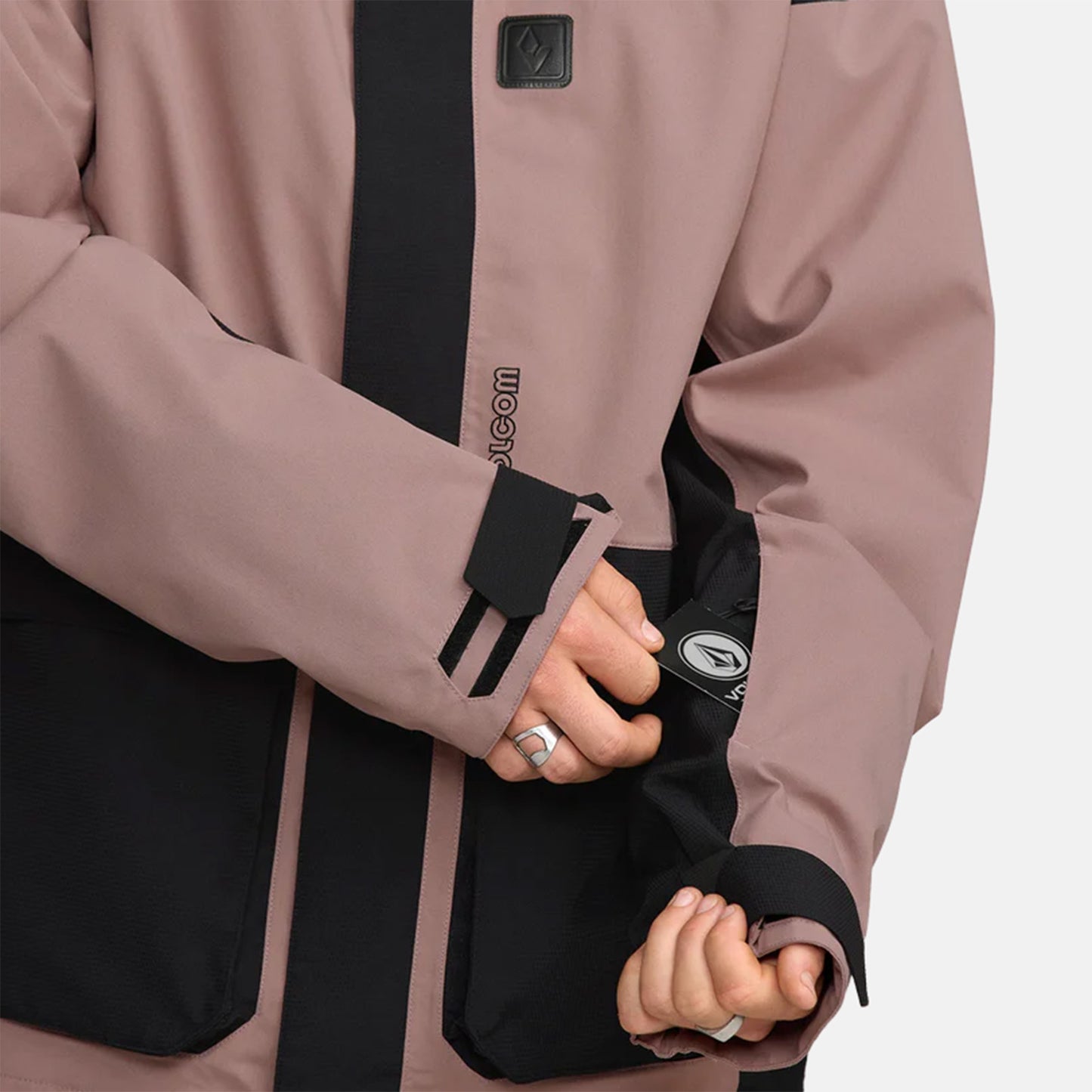 Volcom Kleeveland Jacke - Mauve Pink Bild 3