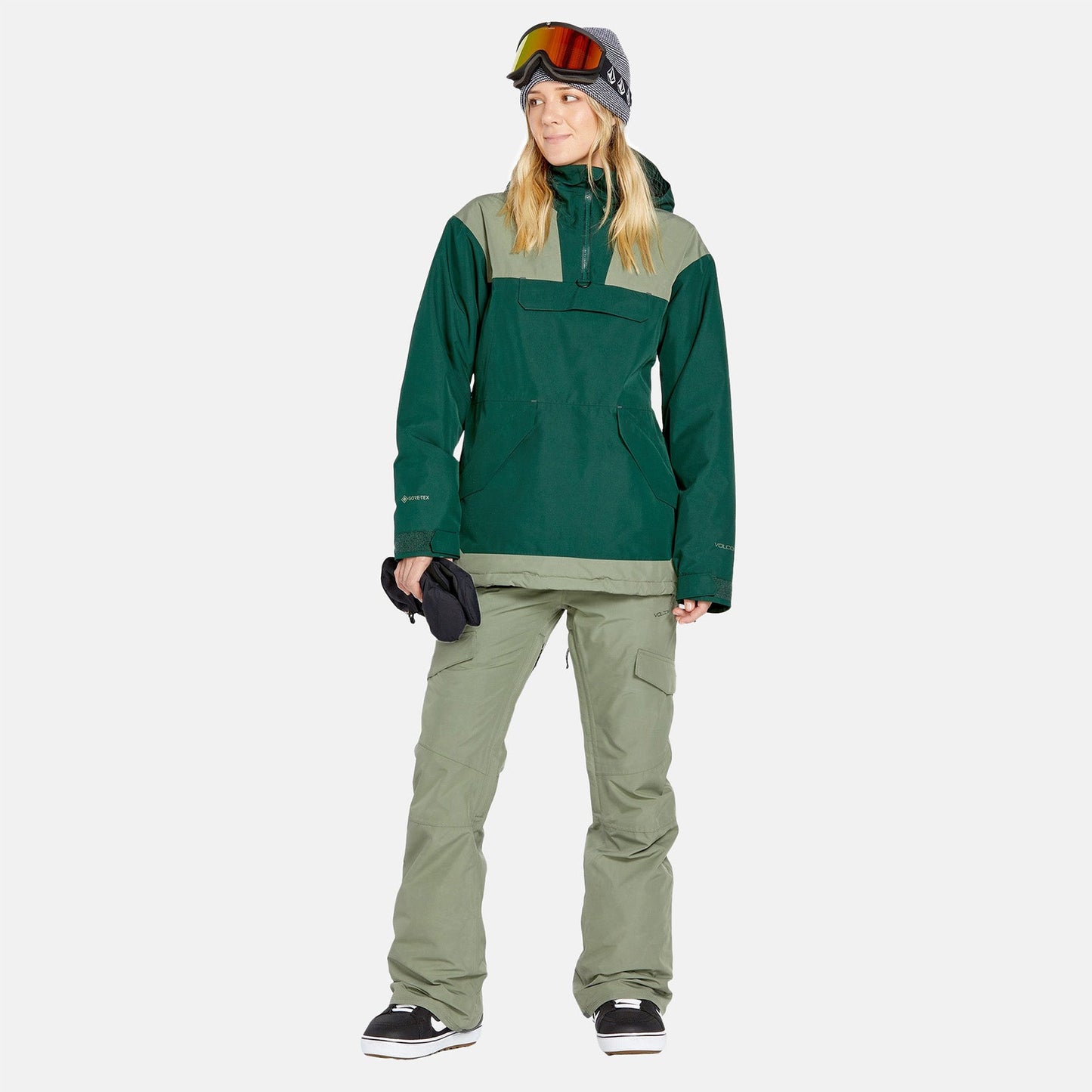 Volcom W' Fern Insulated Gore-Tex Jacke - Scarab Grün Bild 3
