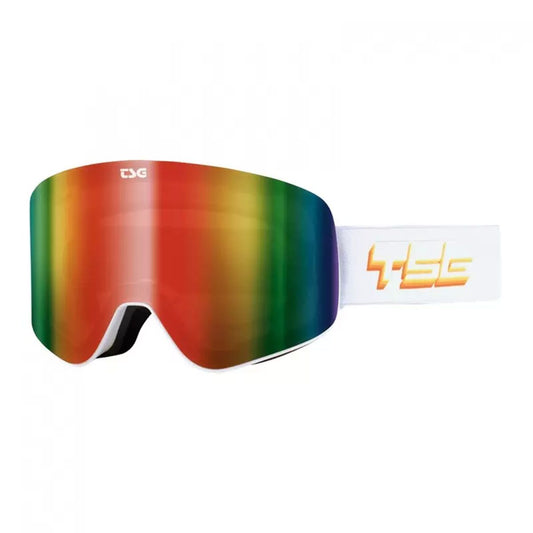 Four Pro Design Goggle -  Rainbow Chrome & Yellow