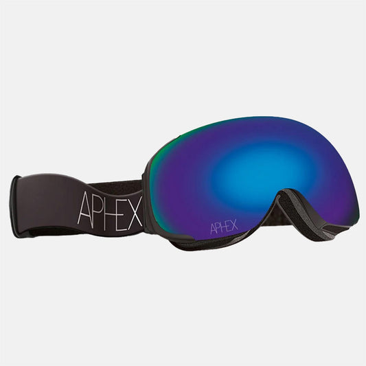 Aphex Kepler Junior Matt Black Goggle - Revo Blue Mehrfarbig Bild 1