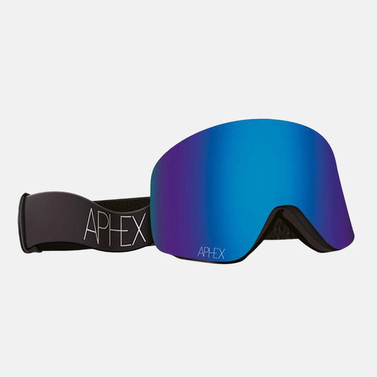Aphex Oxia Matt Black Goggle - Revo Blue Mehrfarbig Bild 1