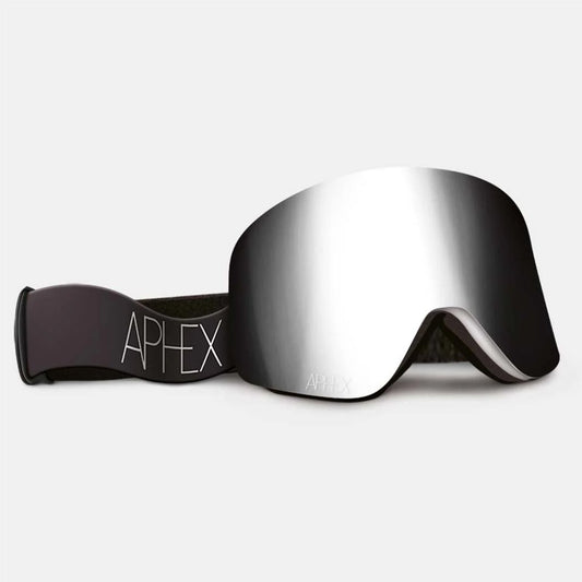 Aphex Oxia Matt Black Goggle - Silver Mehrfarbig Bild 1