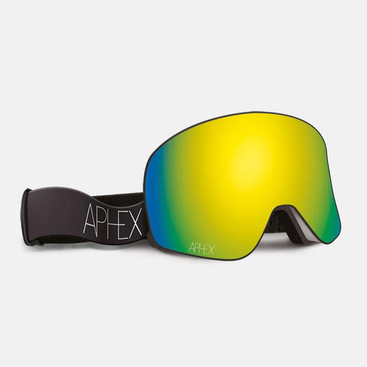 Aphex Virgo Matt White Goggle - Gold Mehrfarbig Bild 1