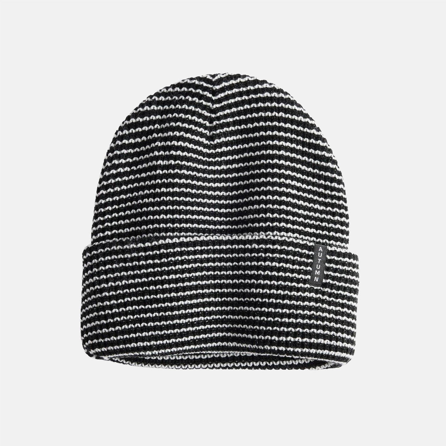 Autumn Stripe Beanie - Black Schwarz Bild 1