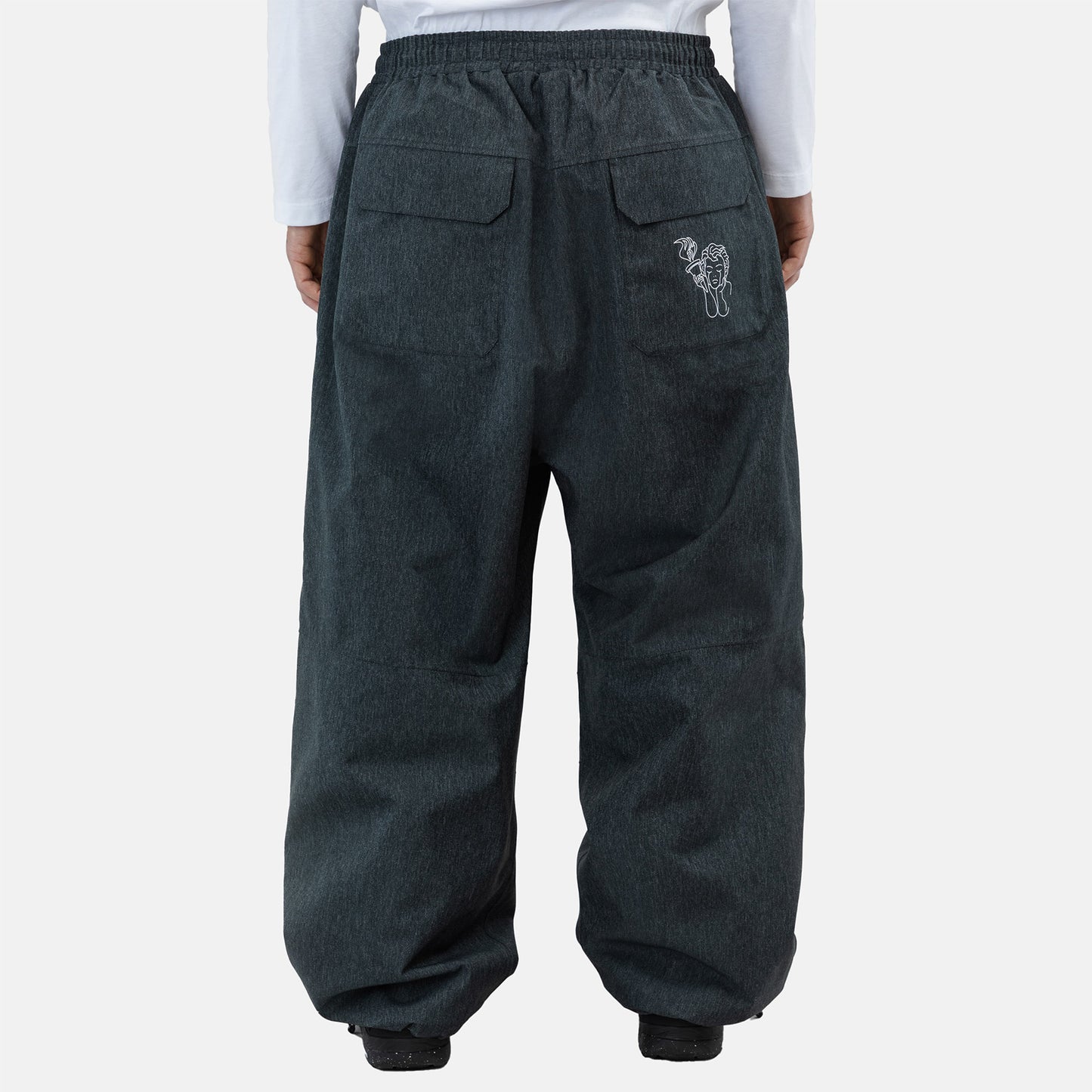Beyond Medals Park Denim Pant - Dark Grey Grau Bild 2