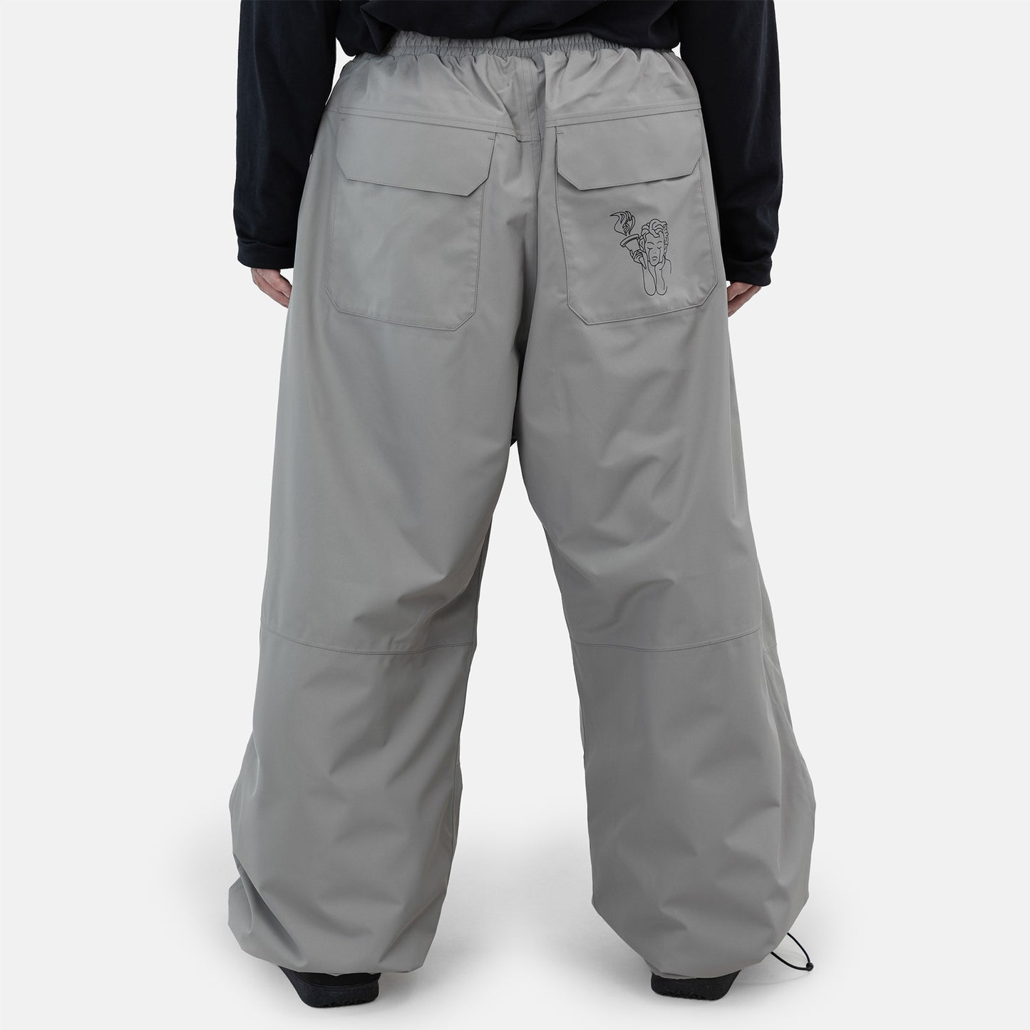 Beyond Medals Park Pant - Grey Grau Bild 2