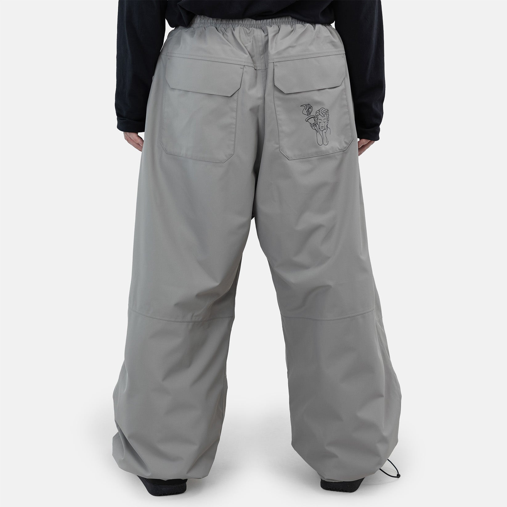 Beyond Medals Park Pant - Grey Grau Bild 2