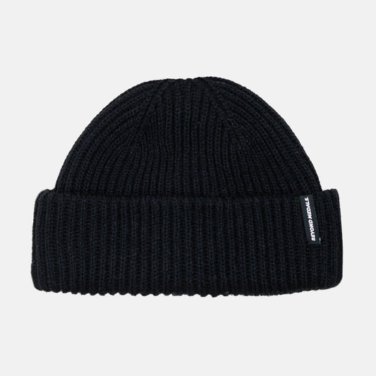 Beyond Medals Short Beanie - Black Schwarz Bild 1