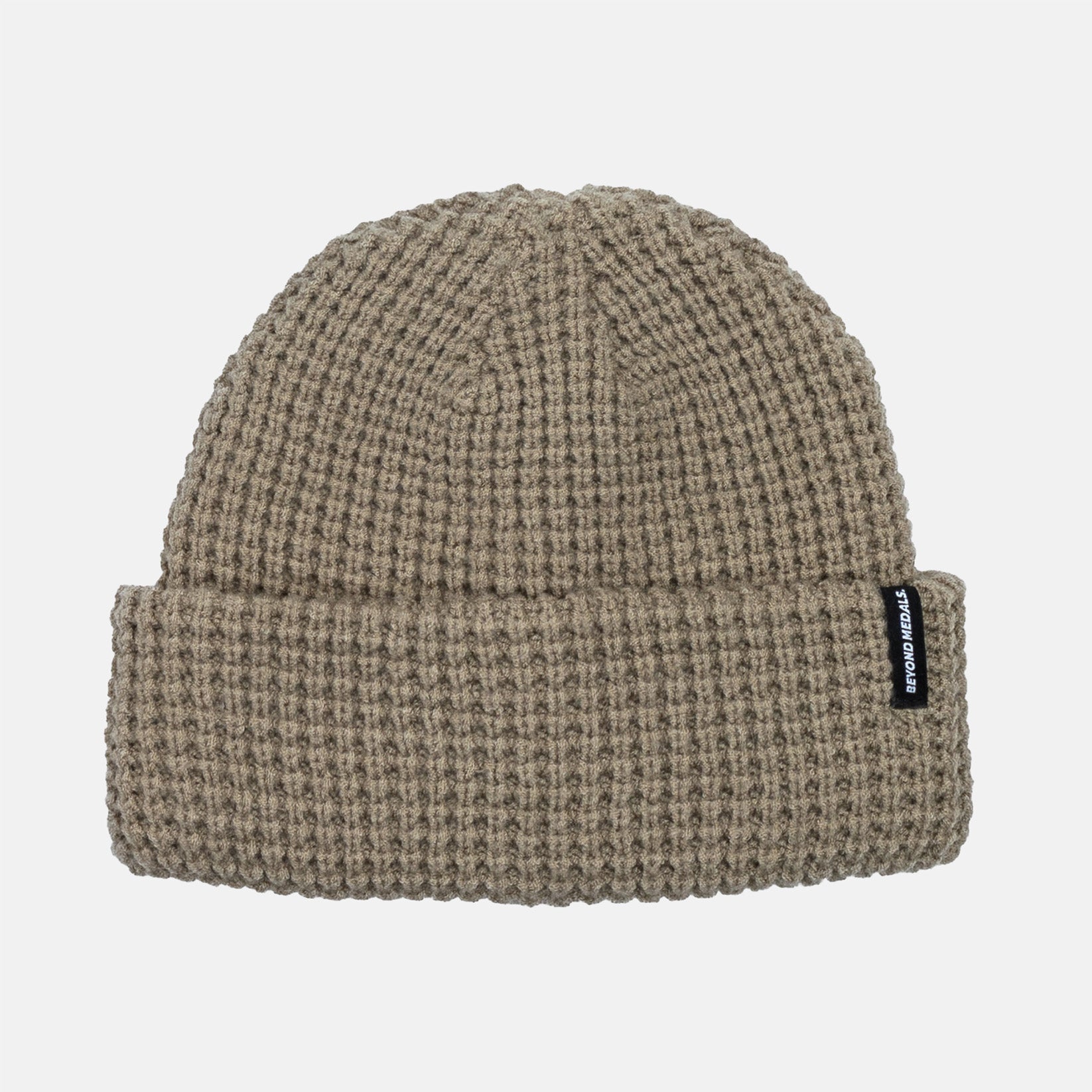 Beyond Medals Waffle Beanie - Light Beige '' Bild 1