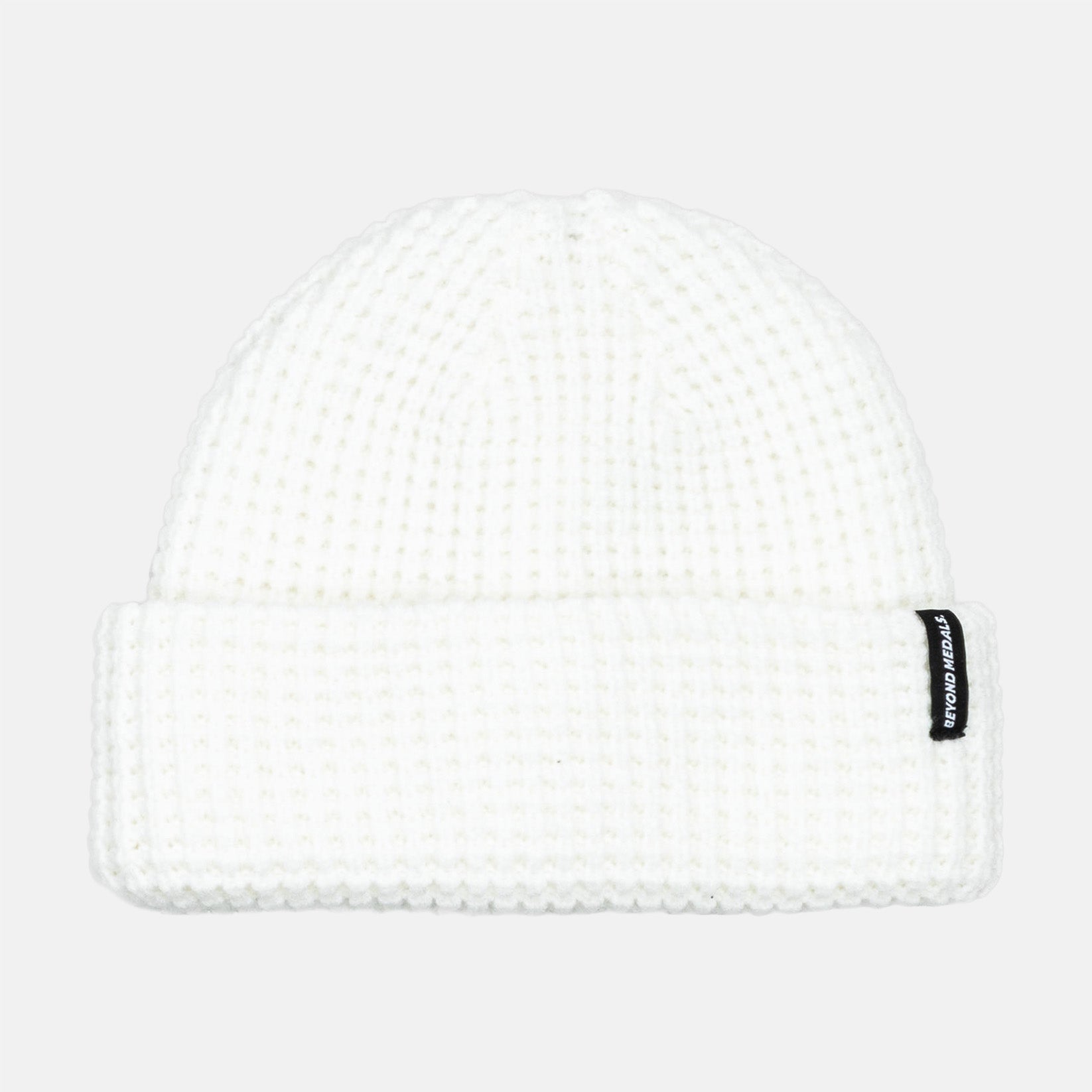 Beyond Medals Waffle Beanie - White Weiß Bild 1
