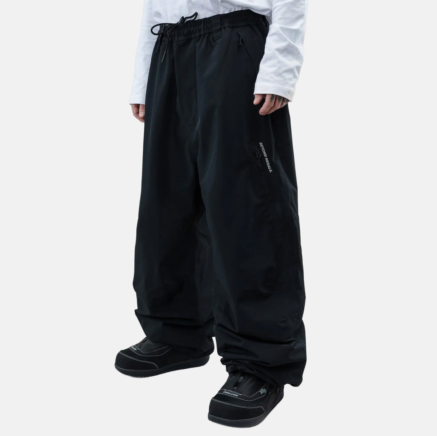 Beyond Medals Zip Park Pant - Black Schwarz Bild 2