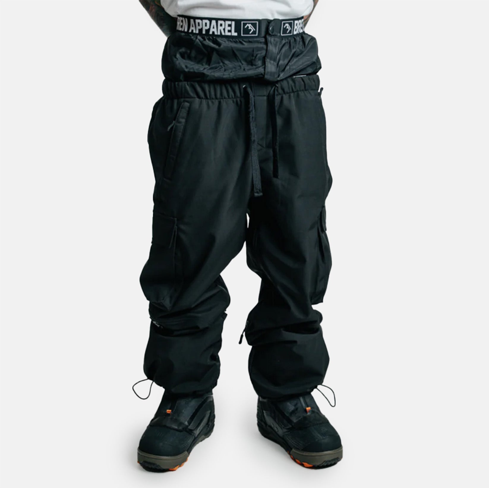 Brethren Apparel Access Cargo Pant - Darkside Black Schwarz Bild 1