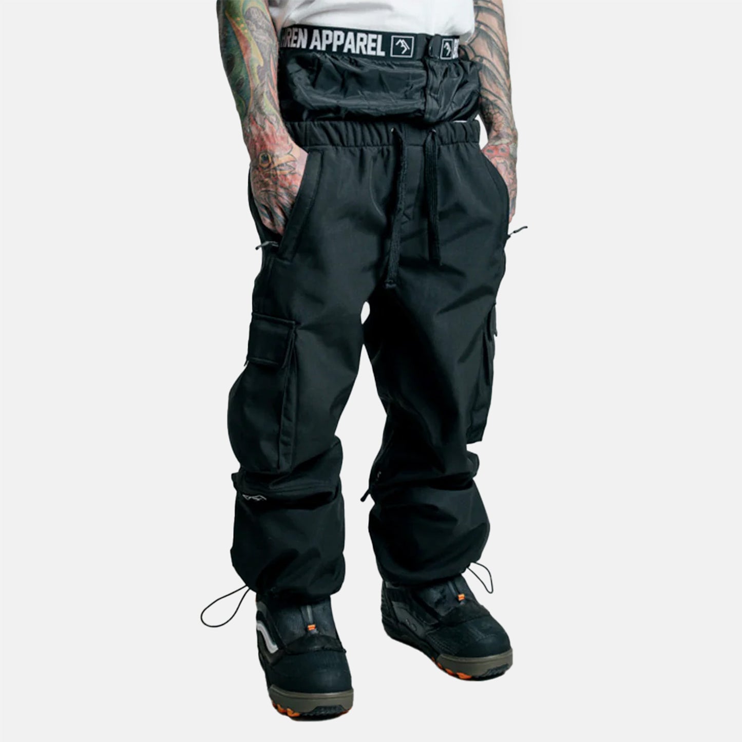 Brethren Apparel Access Cargo Pant - Darkside Black Schwarz Bild 2
