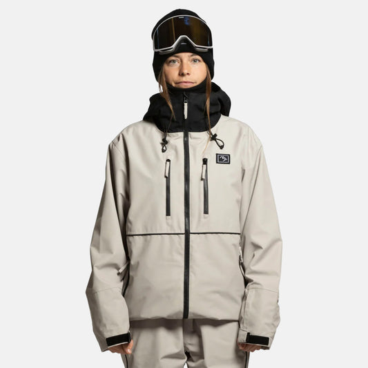 Brethren Apparel Aphex Full Zip Jacke - Stone Beige Braun Bild 1