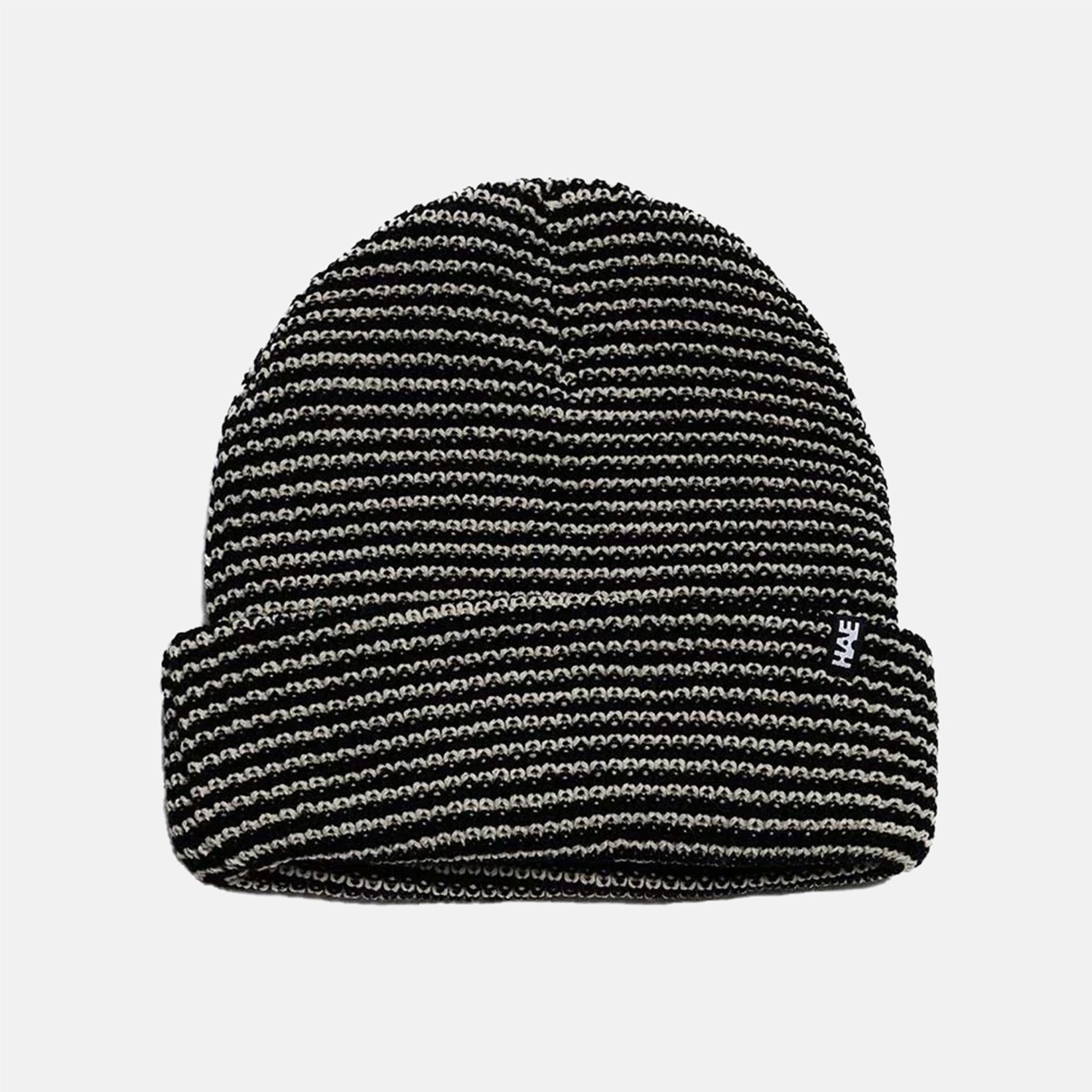 HAE Peak Bagger Beanie - Black / Beige Schwarz Bild 1