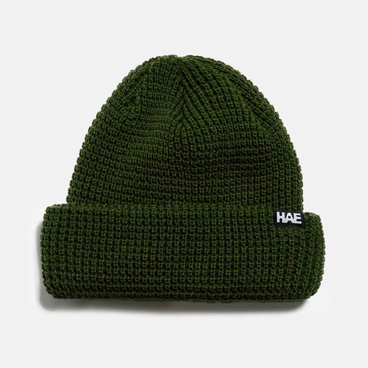 HAE Quester Waflle Beanie - Kaki Grün Bild 1
