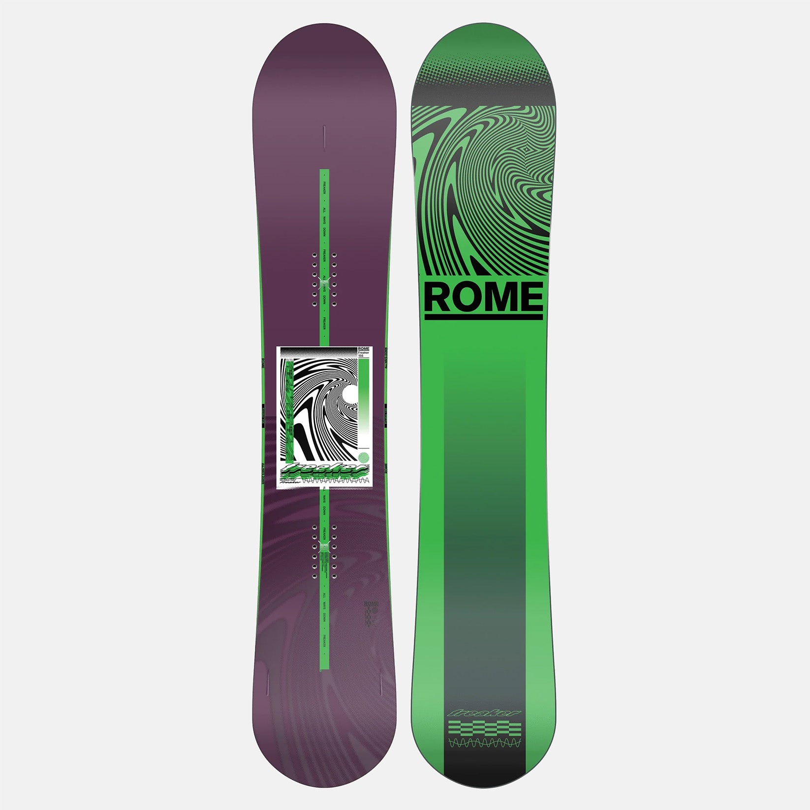 Rome Freaker Snowboard Mehrfarbig Bild 1