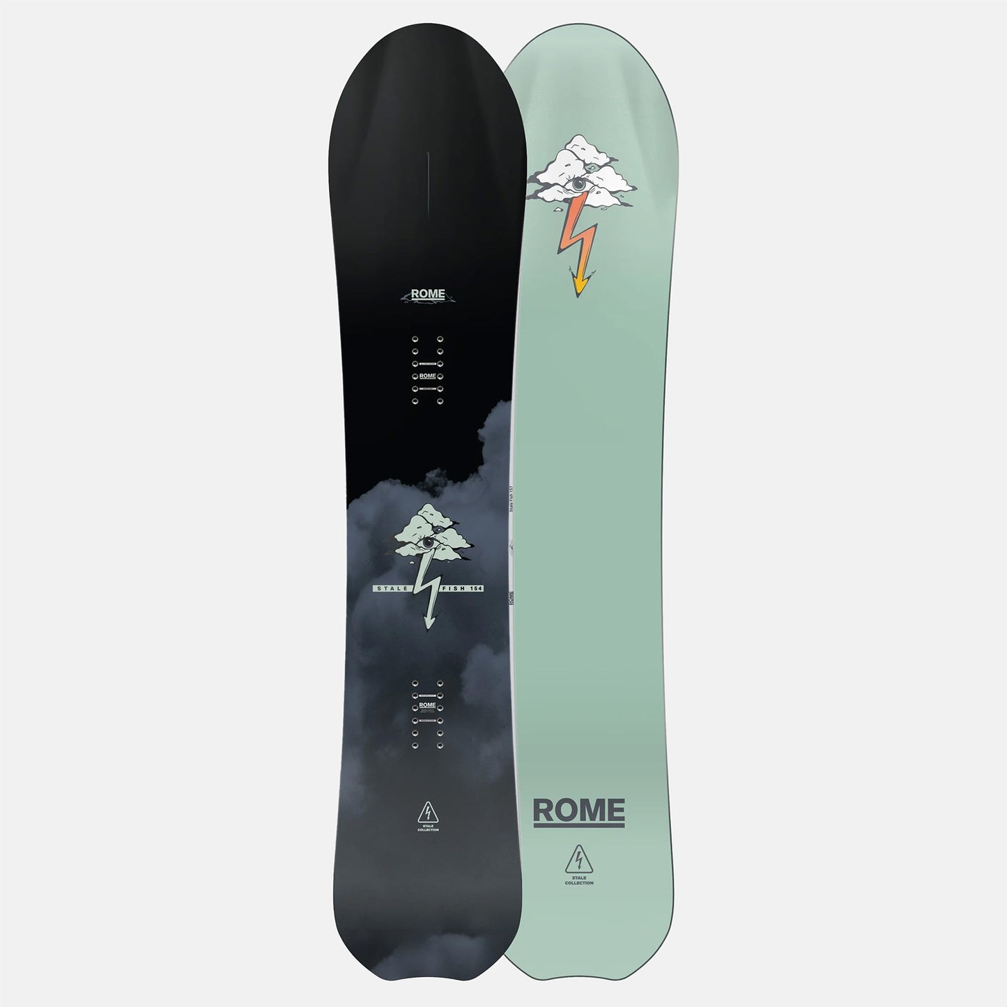 Rome Stale Fish Snowboard Mehrfarbig Bild 1