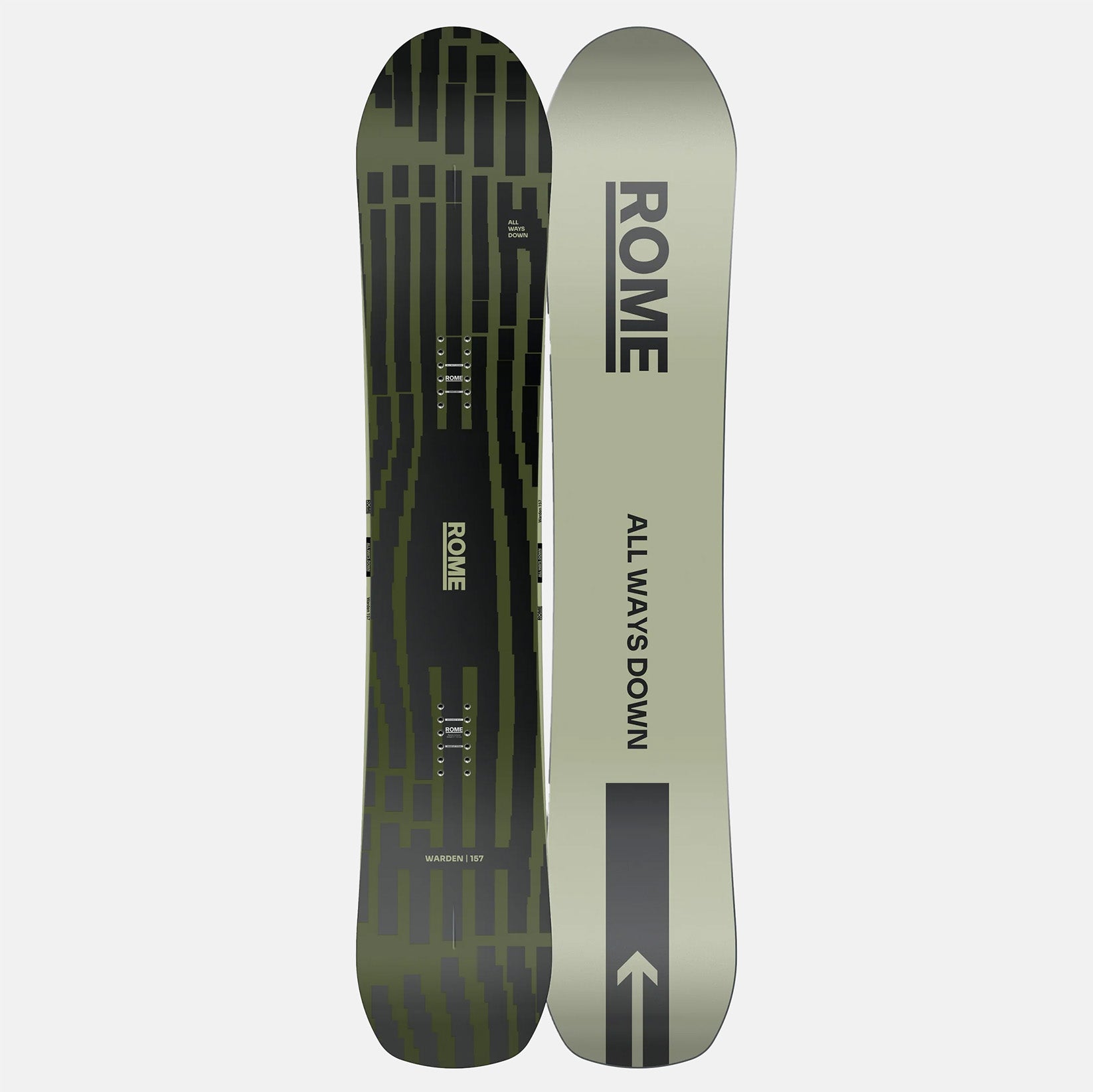 Rome Warden Snowboard Mehrfarbig Bild 1