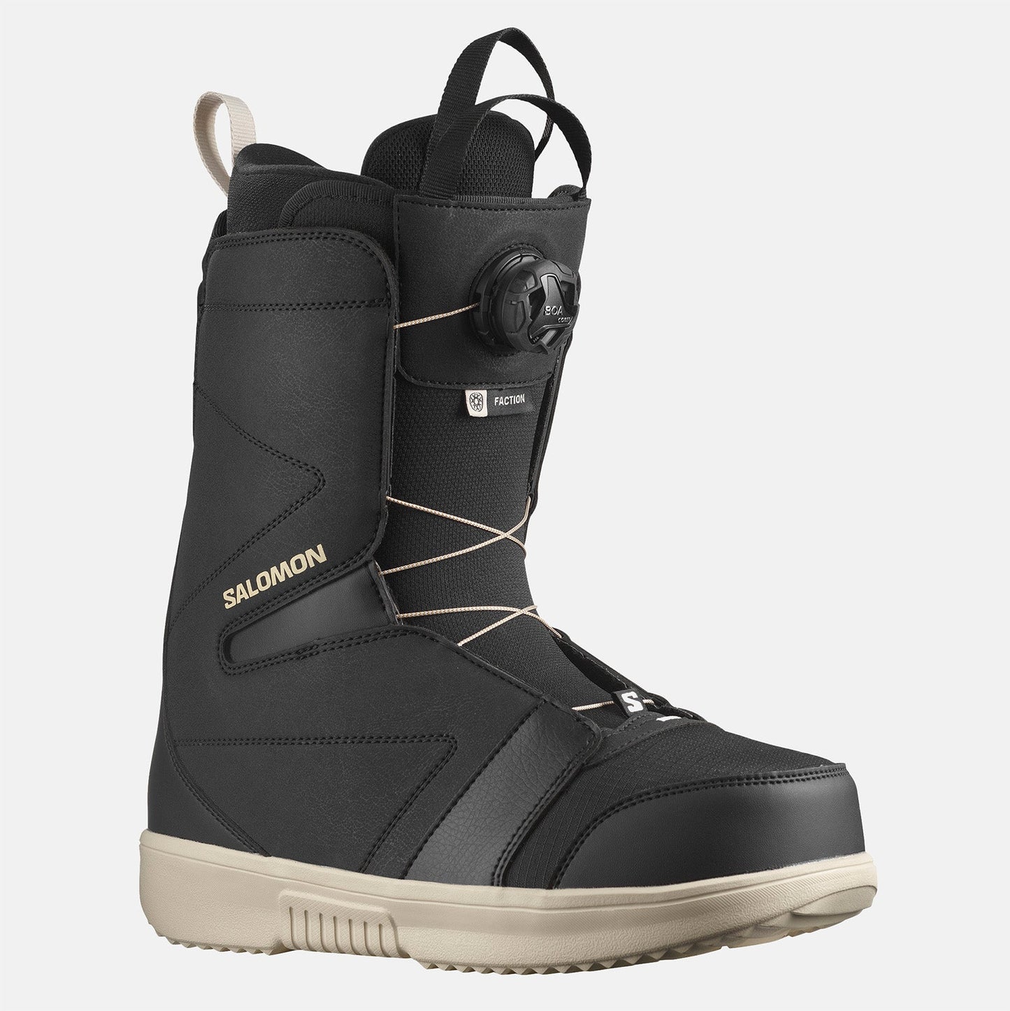 Salomon Faction Boa Boot - Black / Black / Rainy Schwarz Bild 1