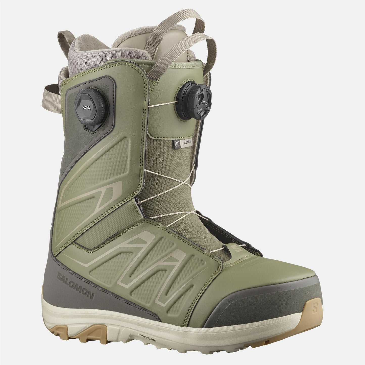 Salomon Launch Boa SJ Boot - Lichen Green Grün Bild 1