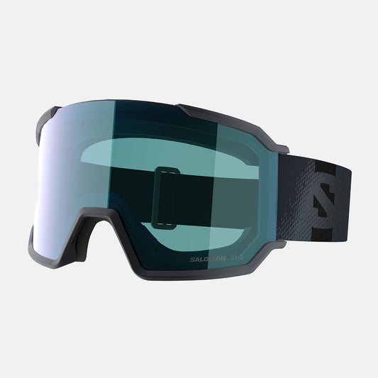 Salomon S/View 3 Photochromic Goggle - Ebony / Blue Blau Bild 1