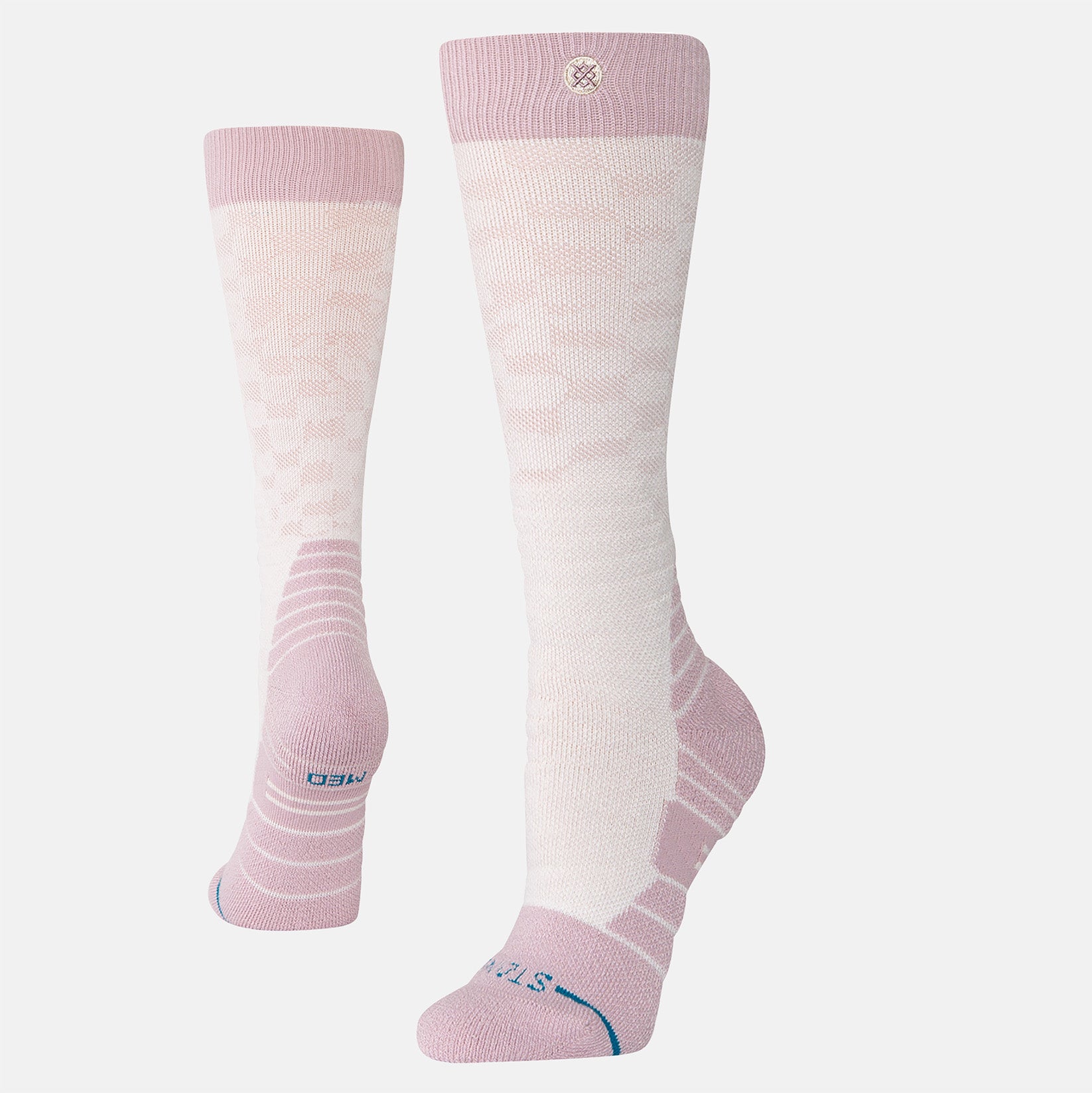 Stance W' Check Me Out Mid Socks - Lilac 0 Bild 1