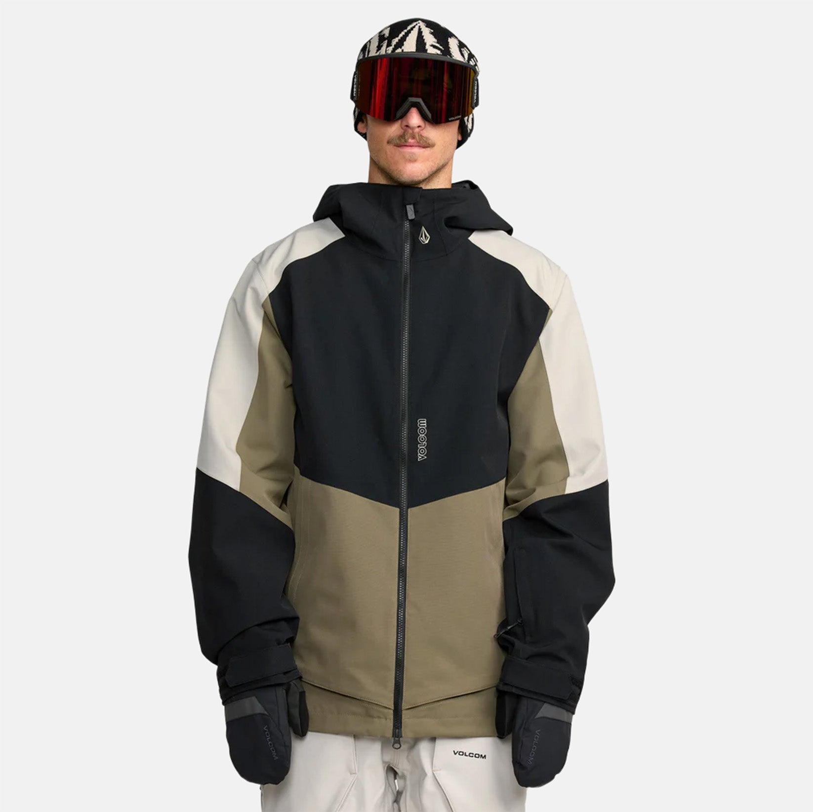 Volcom Brighton Full Zip Jacke - Military Grün Bild 1