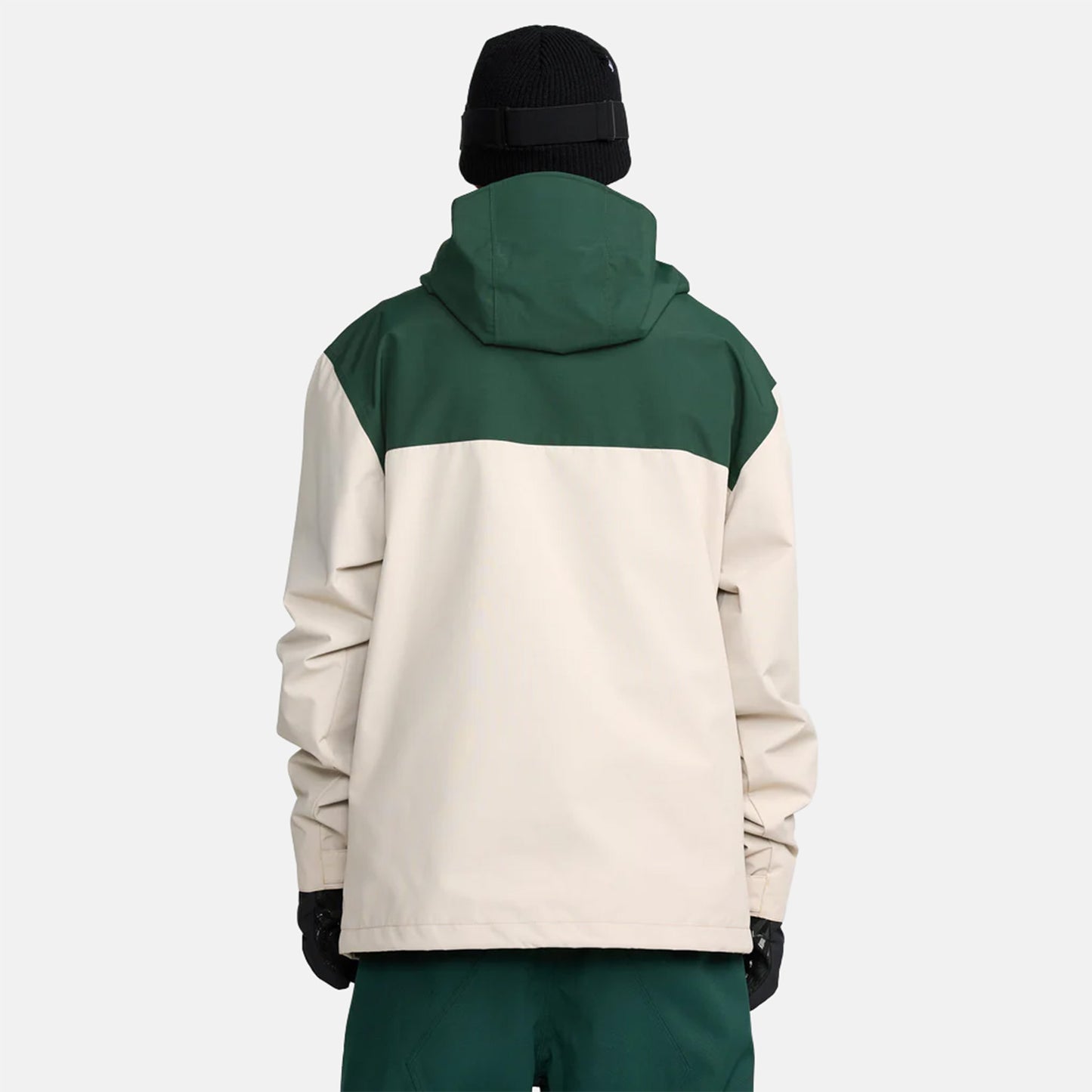 Volcom Buckthreeeighty Jacke - Stone Grau Bild 2