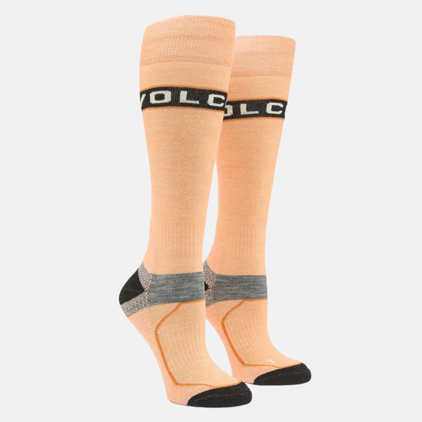 Volcom Friggid Wool Blend OTC Socks - Coral Haze Orange Bild 1