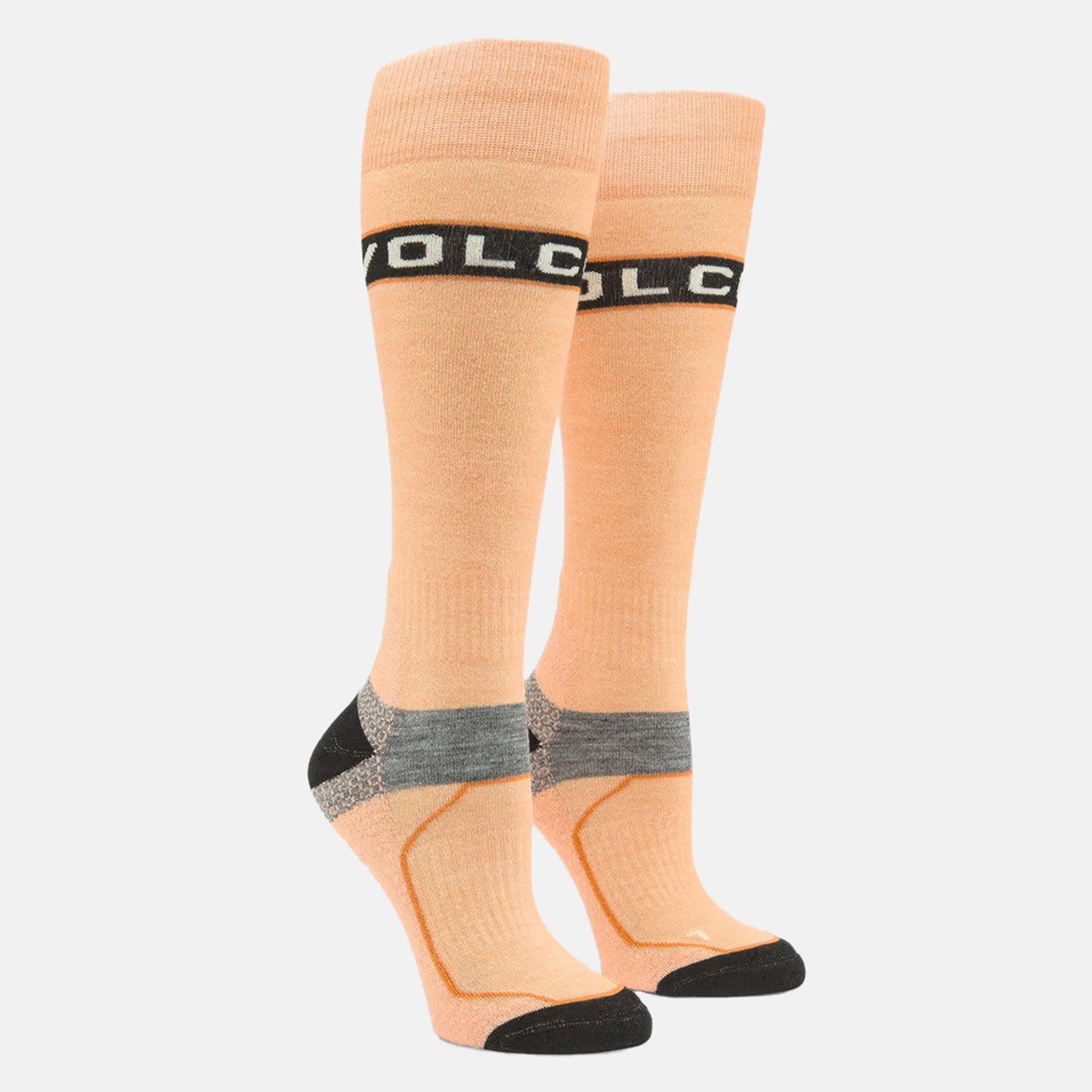 Volcom Friggid Wool Blend OTC Socks - Coral Haze Orange Bild 1